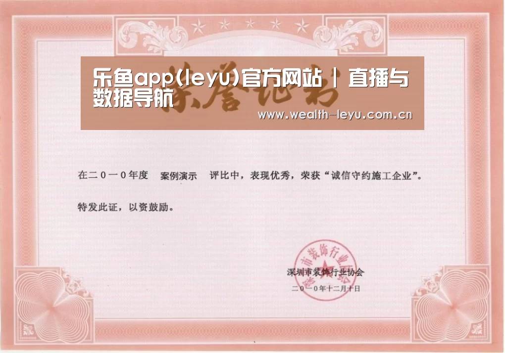 荣誉证书二(图1)